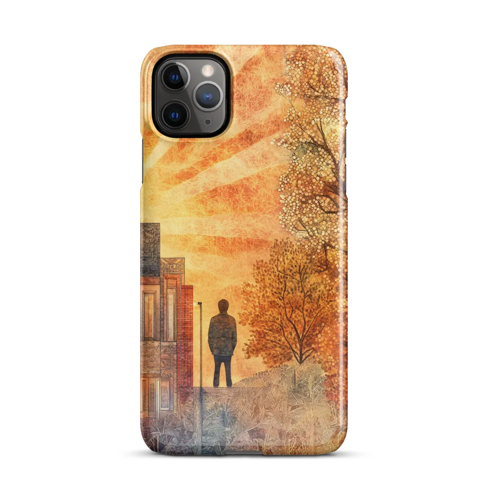 Golden Moments of Reflection | Phone Case |  11 Pro Max | Snap Case | Glossy