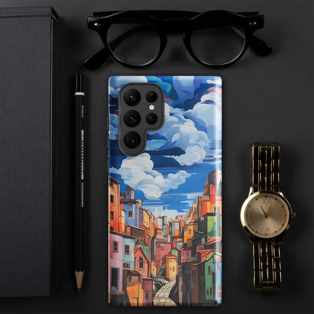 Whimsical Heights: A Vibrant Cityscape