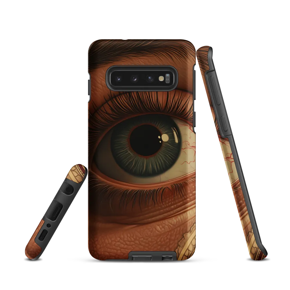 The Gaze of Anatomy | Phone Case |  S10 | Tough Case | Matte
