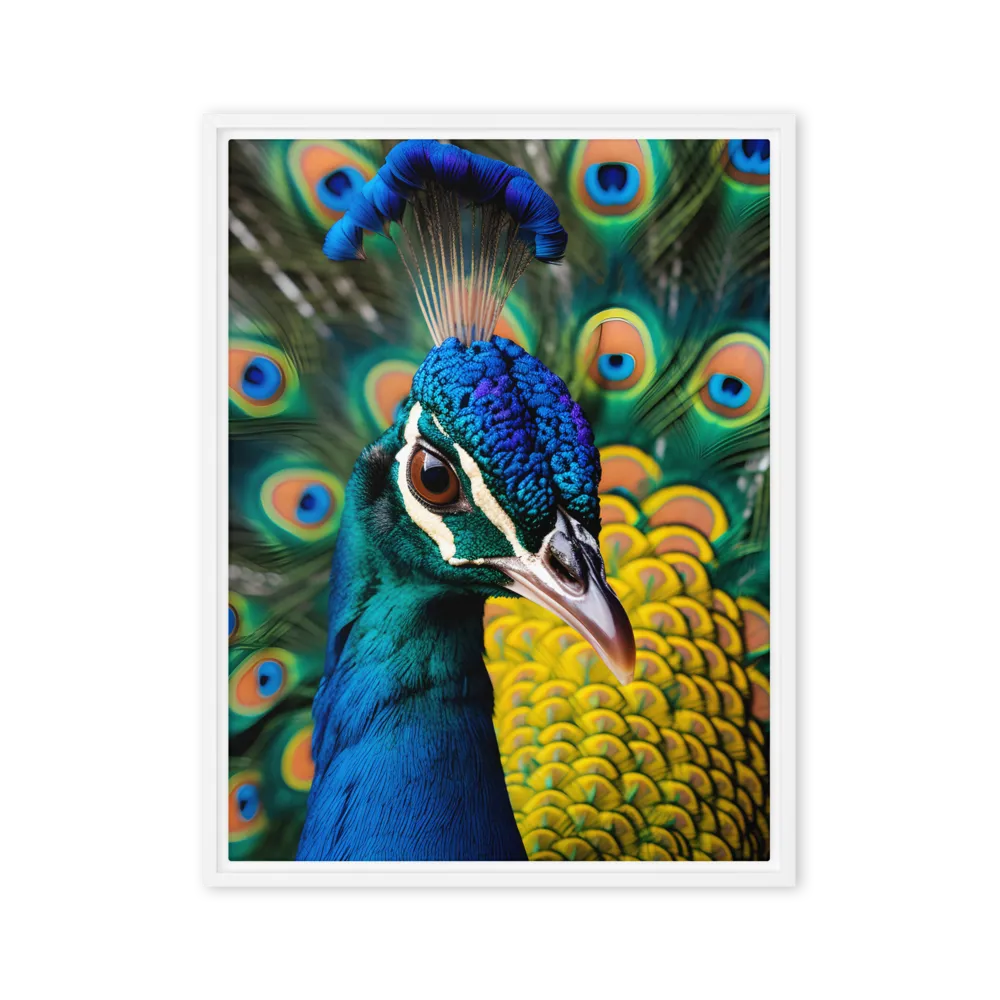 Majestic Display of Nature | Canvas with White Frame | 24″×32″