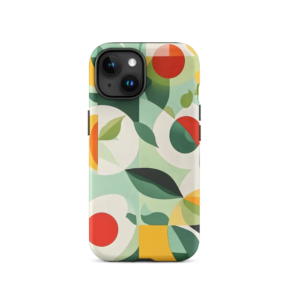 Harmony in Shapes: A Playful Abstract Design