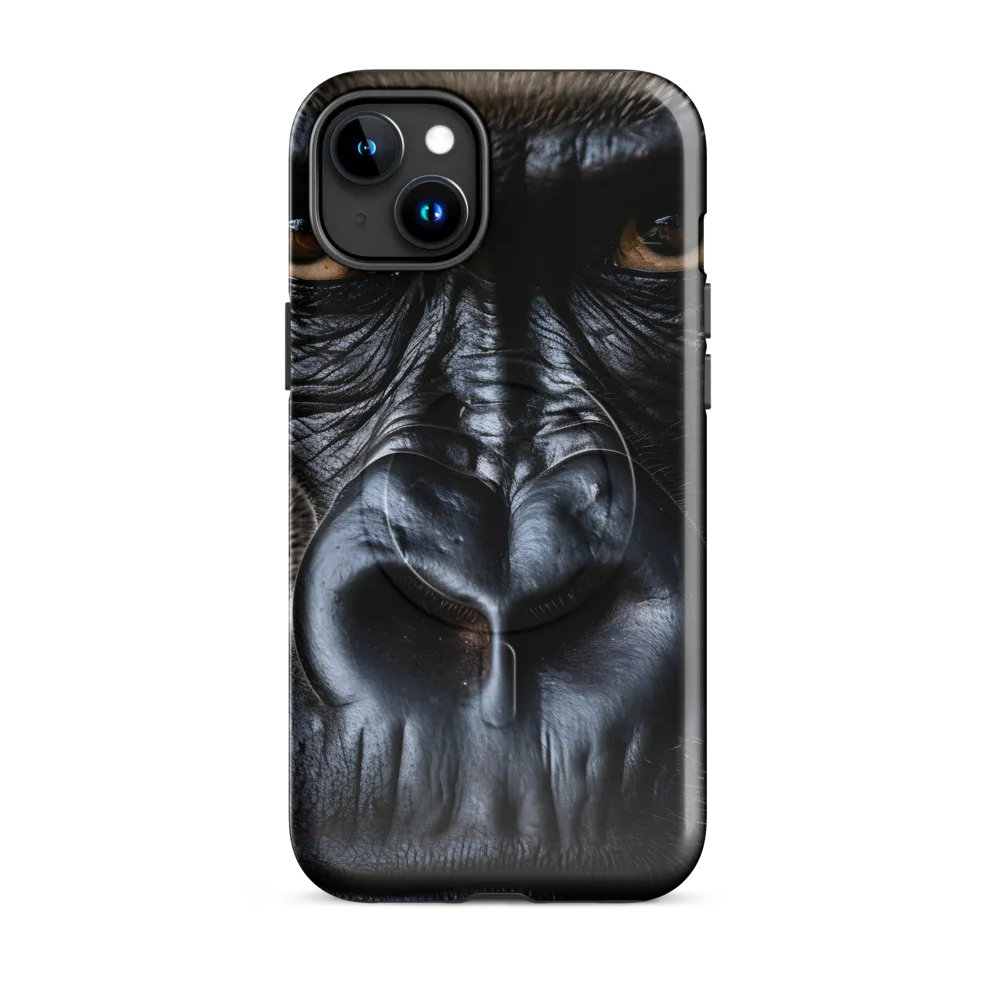 Gaze of the Wild: A Gorilla's Portrait