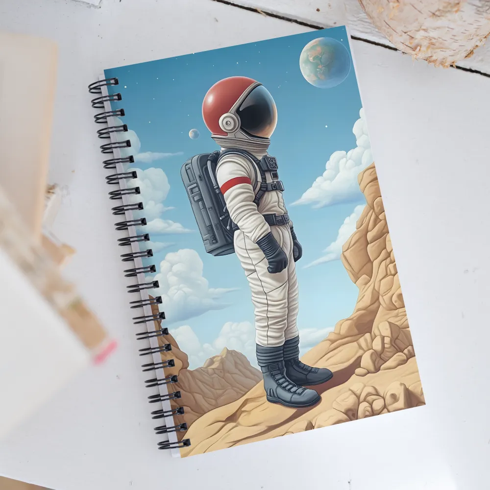 Venturing Beyond the Stars | Spiral Notebook