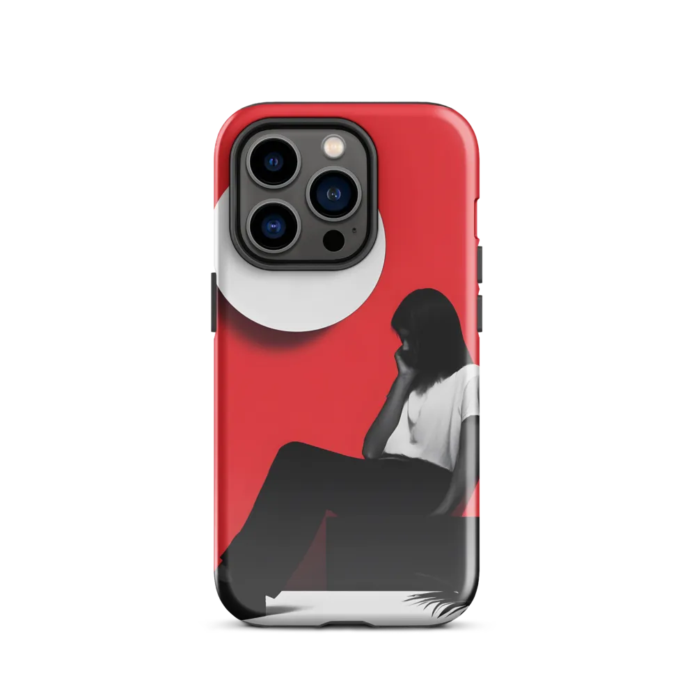 Contemplation in Red