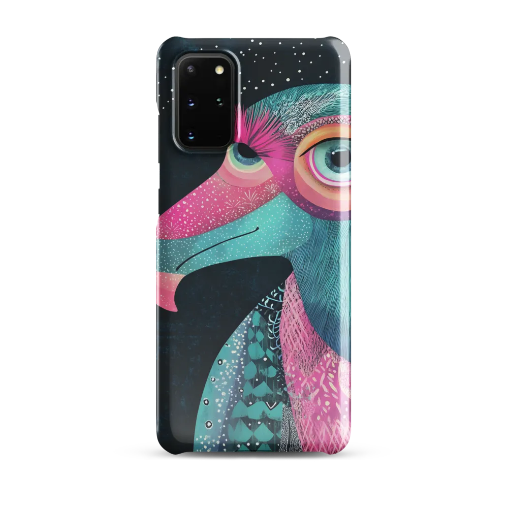 Whimsical Vulture: A Dance of Colors