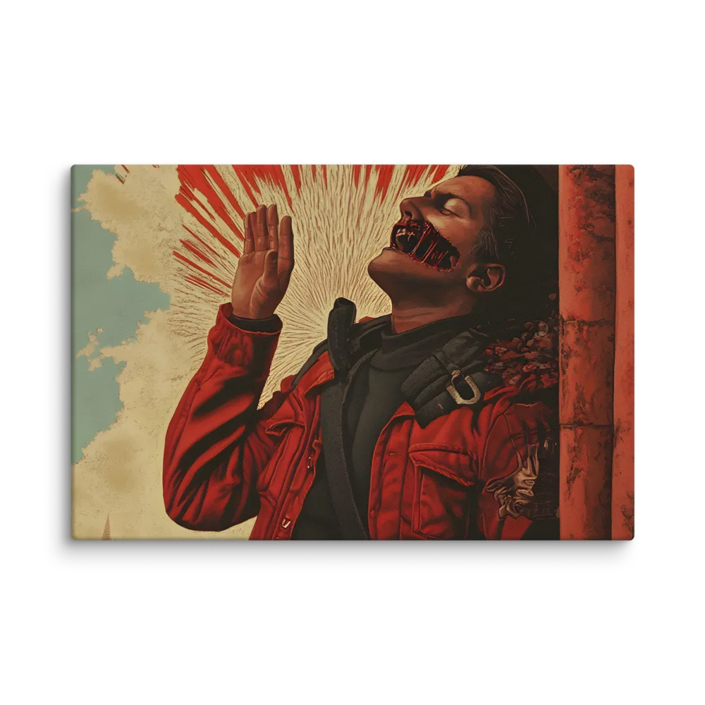 Defiant Echoes of Ruin | Canvas | 20″×30″
