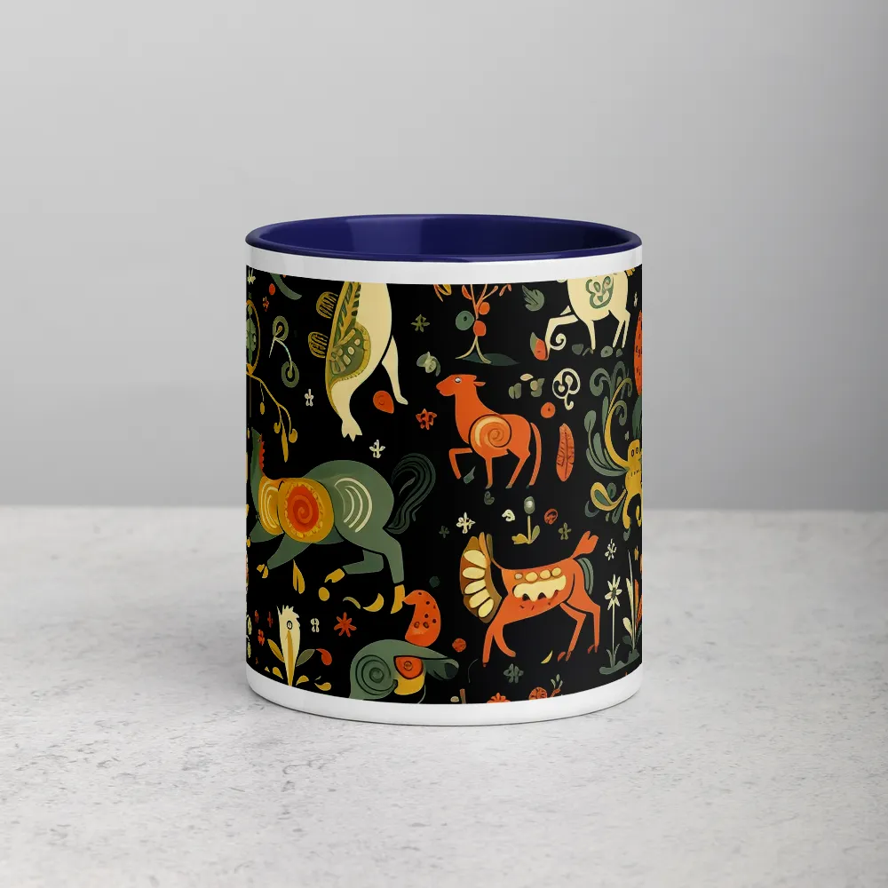 Whimsical Forest: A Folk Art Journey