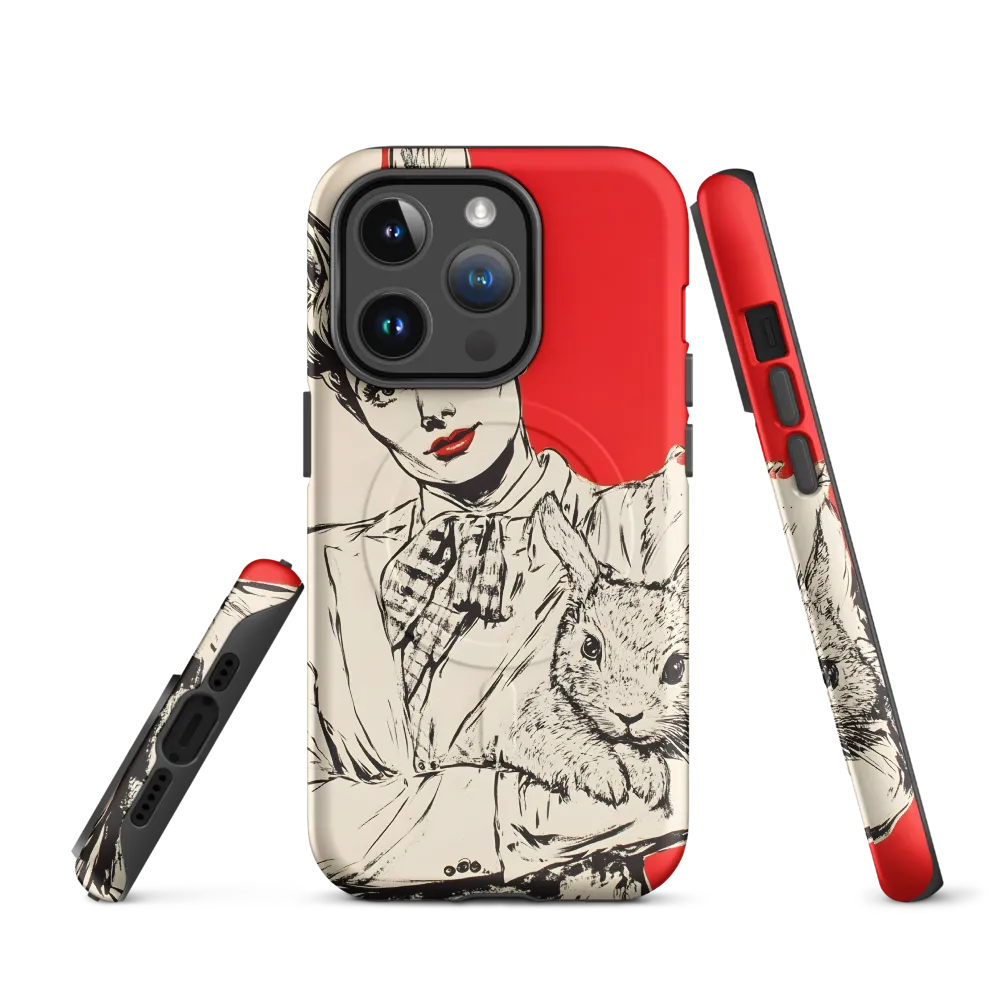 Whimsical Elegance: The Rabbit Lady