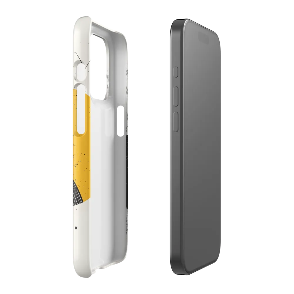 Dynamic Harmony in Black and Yellow