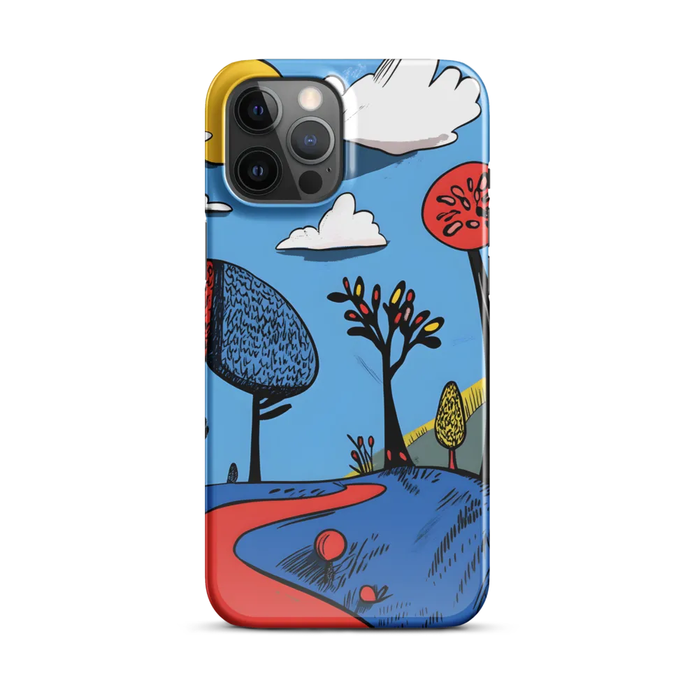 A Playful Journey Through Whimsical Woods | Phone Case |  12 Pro Max | Snap Case | Glossy