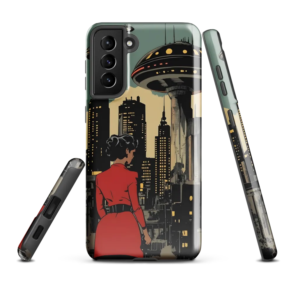 Envisioning Tomorrow: A Retro Futuristic Landscape