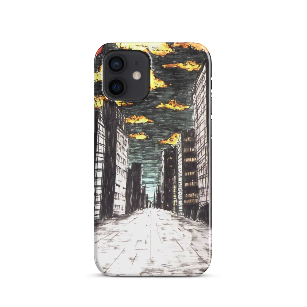 Eclipsed Cityscape