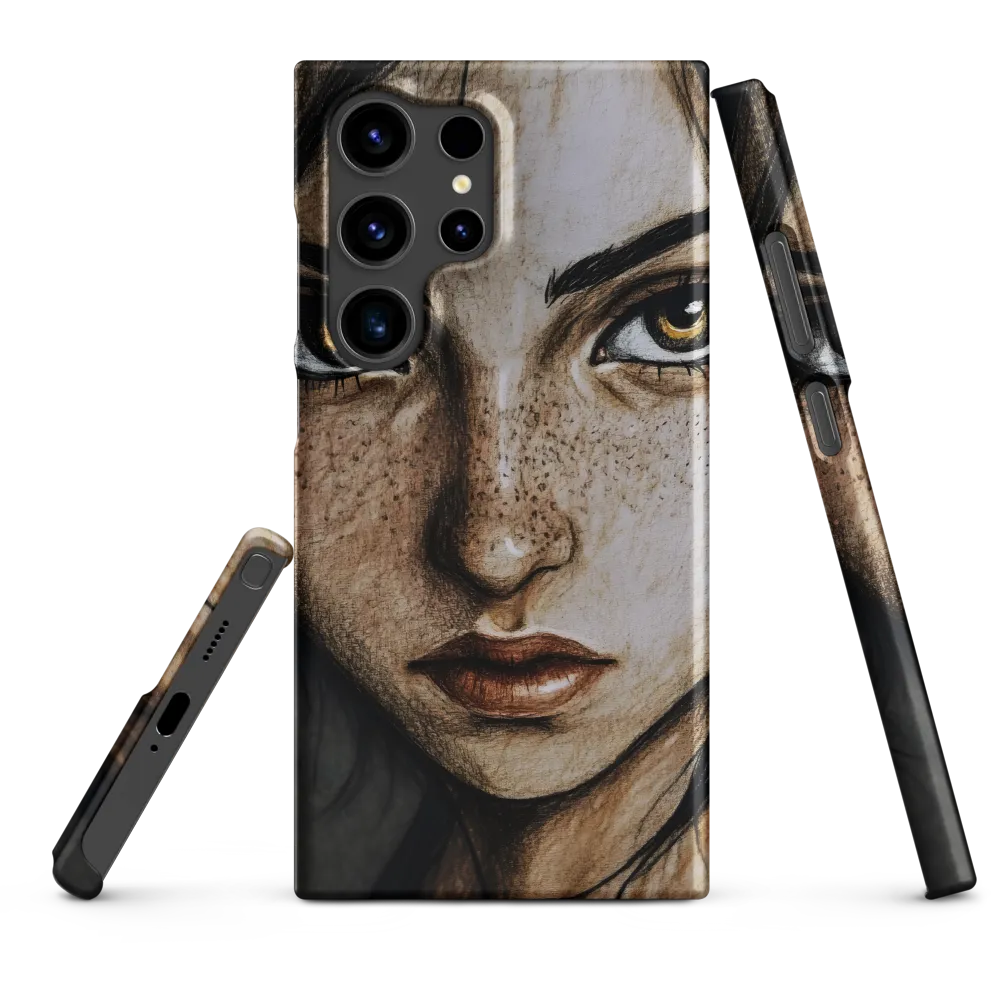 Gaze of Depth | Phone Case |  S24 Ultra | Snap Case | Matte