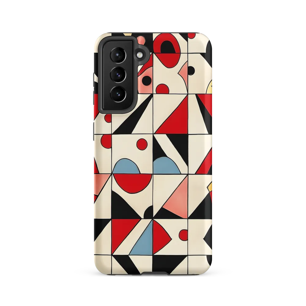 Dynamic Geometric Harmony | Phone Case |  S21 FE | Tough Case | Matte