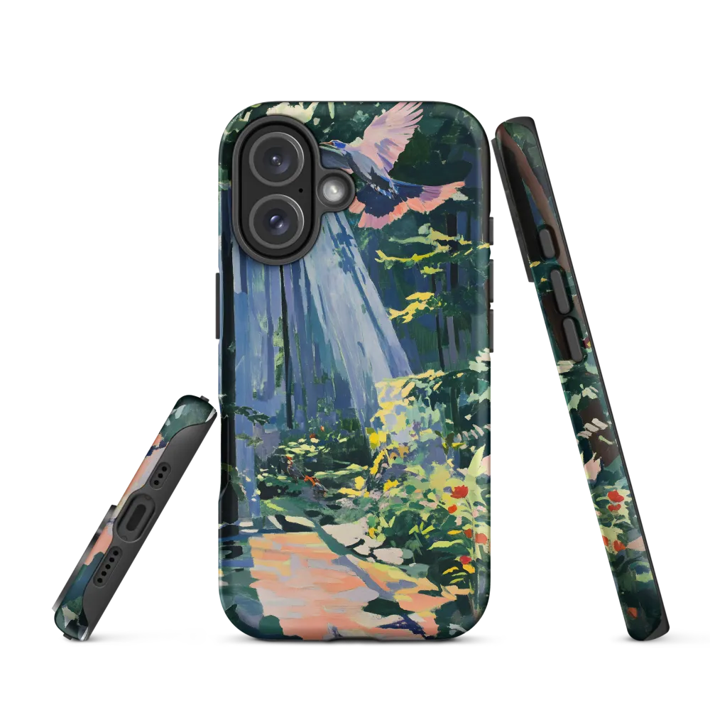 Flight of Light: A Serene Forest | Phone Case