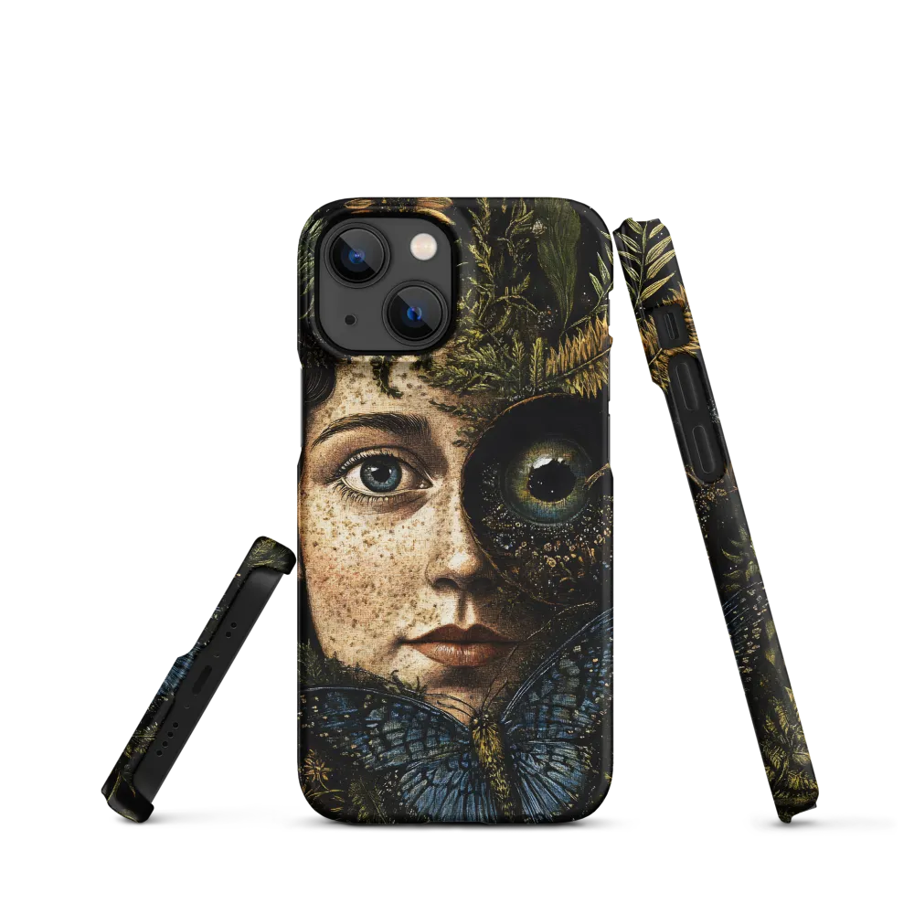 Nature's Embrace: A Surreal Portrait | Phone Case |  13 Mini | Snap Case | Matte