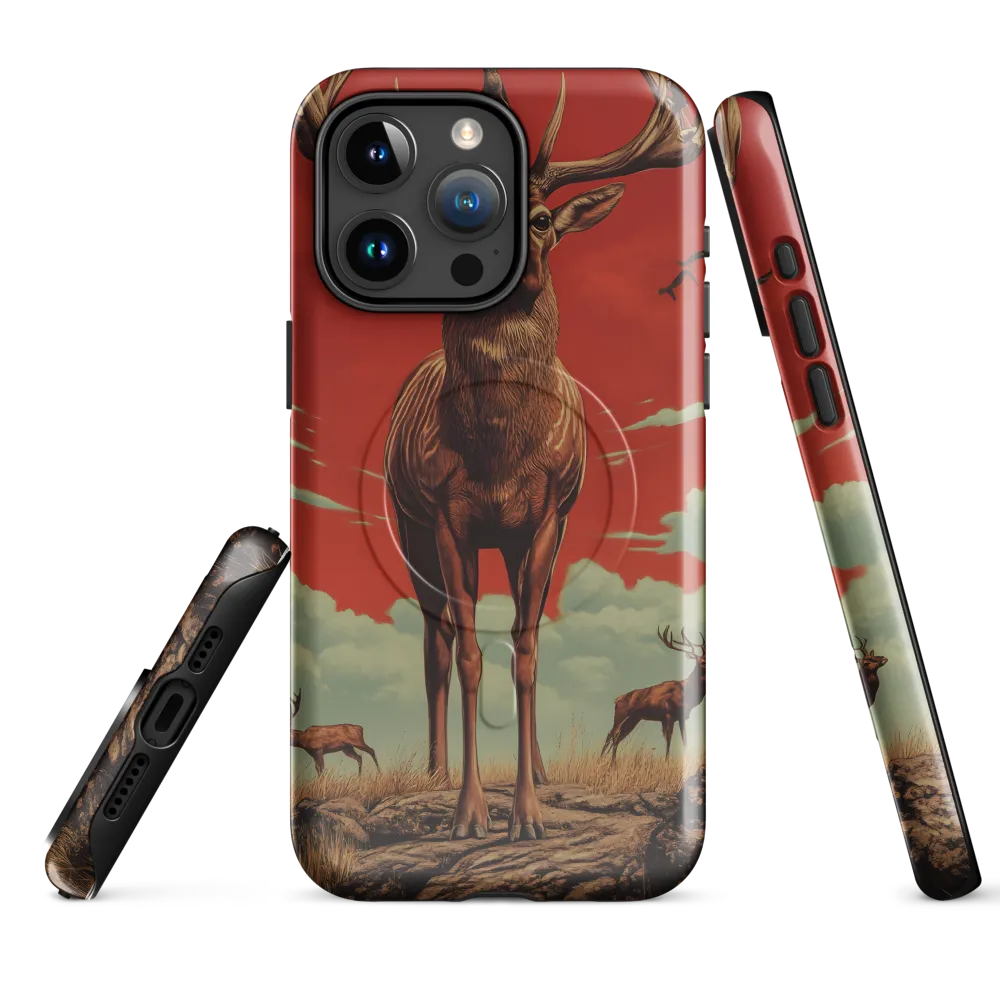 Majesty in Red: The Stalwart Stag