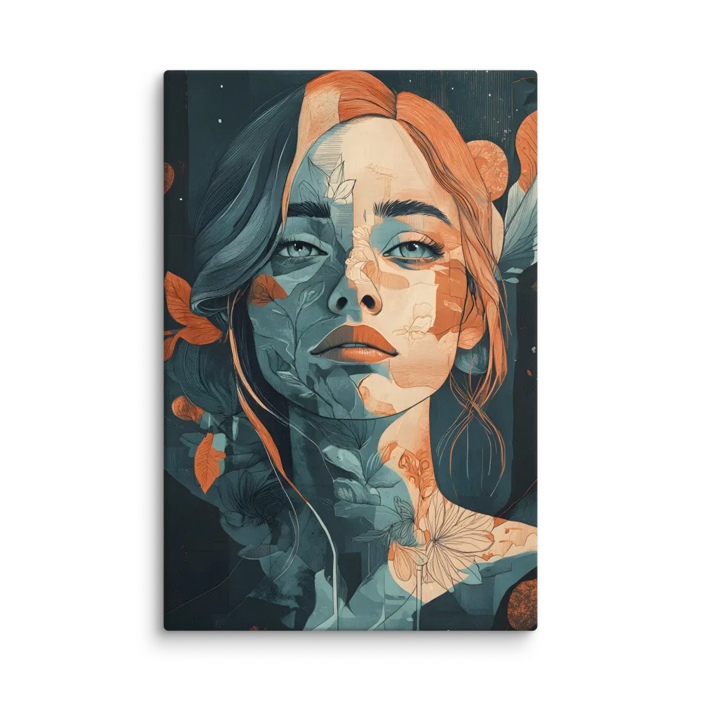 Nature's Reflection: A Surreal Portrait