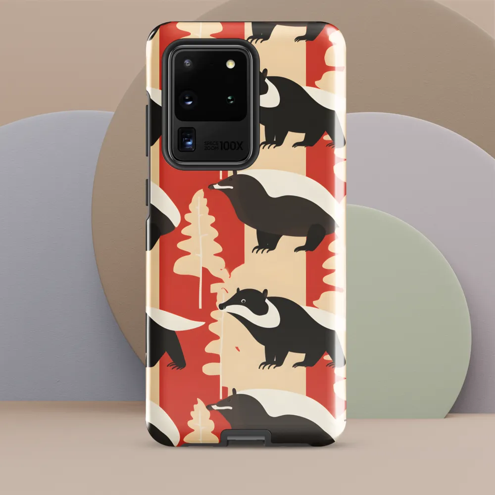 Wildlife Pattern: The Badger Tale