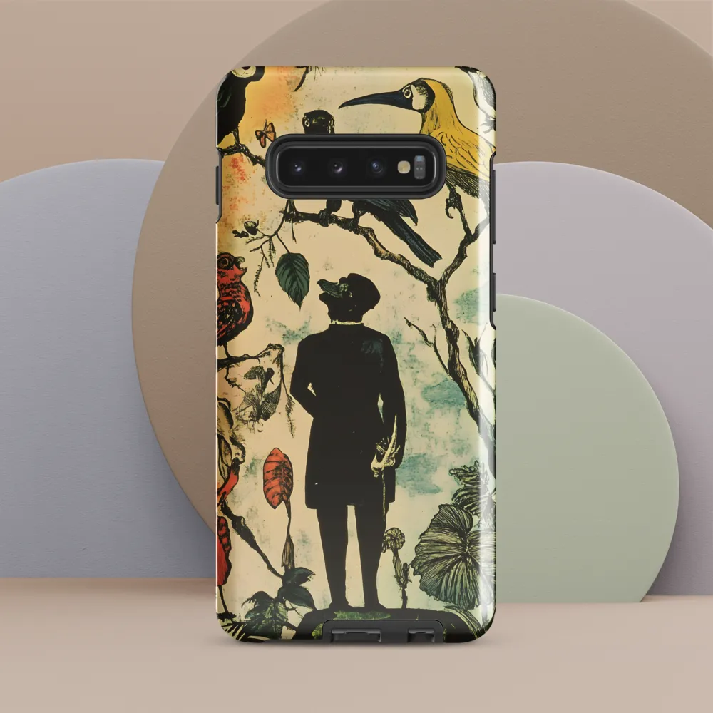 Whispers of Nature: A Surreal Encounter | Phone Case |  S10 Plus | Tough Case | Glossy