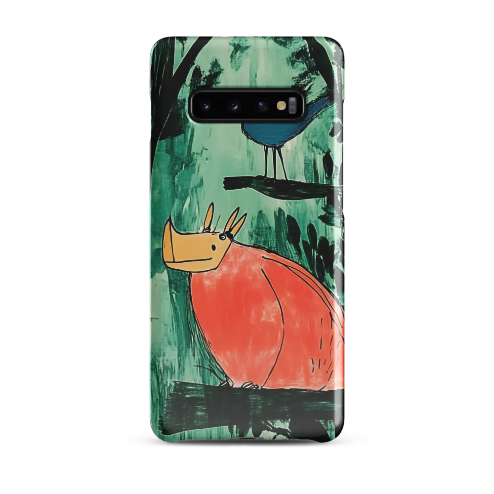 Whimsical Forest Companions | Phone Case |  S10 Plus | Snap Case | Glossy