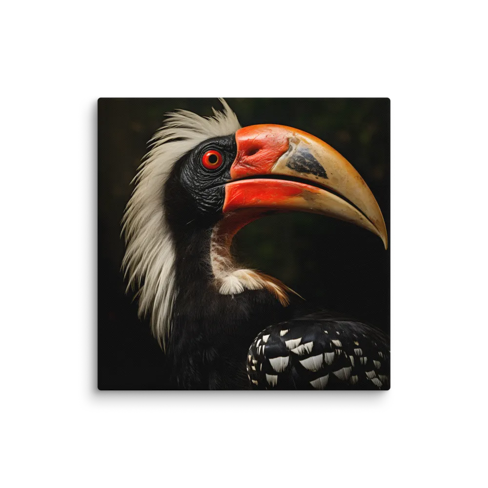 Majesty of the Hornbill | Canvas | 32″×32″