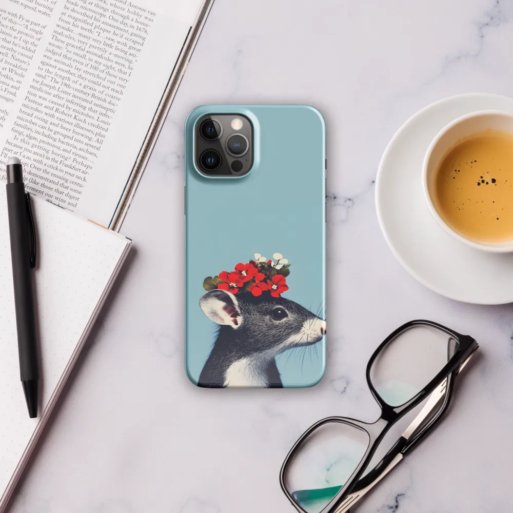 Whimsical Flora: A Mouse's Floral Crown