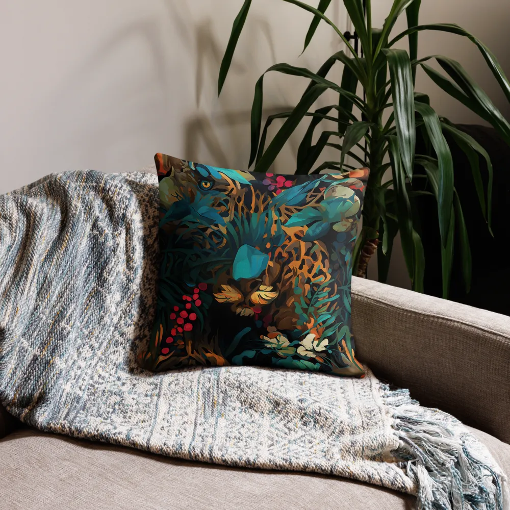 Camouflage of the Wild | Pillow | 18″×18″