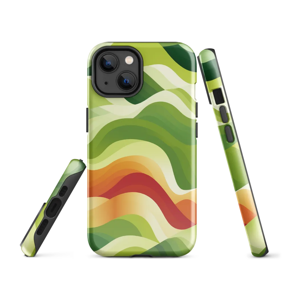 Waves of Nature | Phone Case |  14 | Tough Case | Glossy