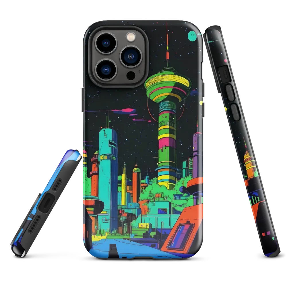 Neon Dreams: A Futuristic Cityscape