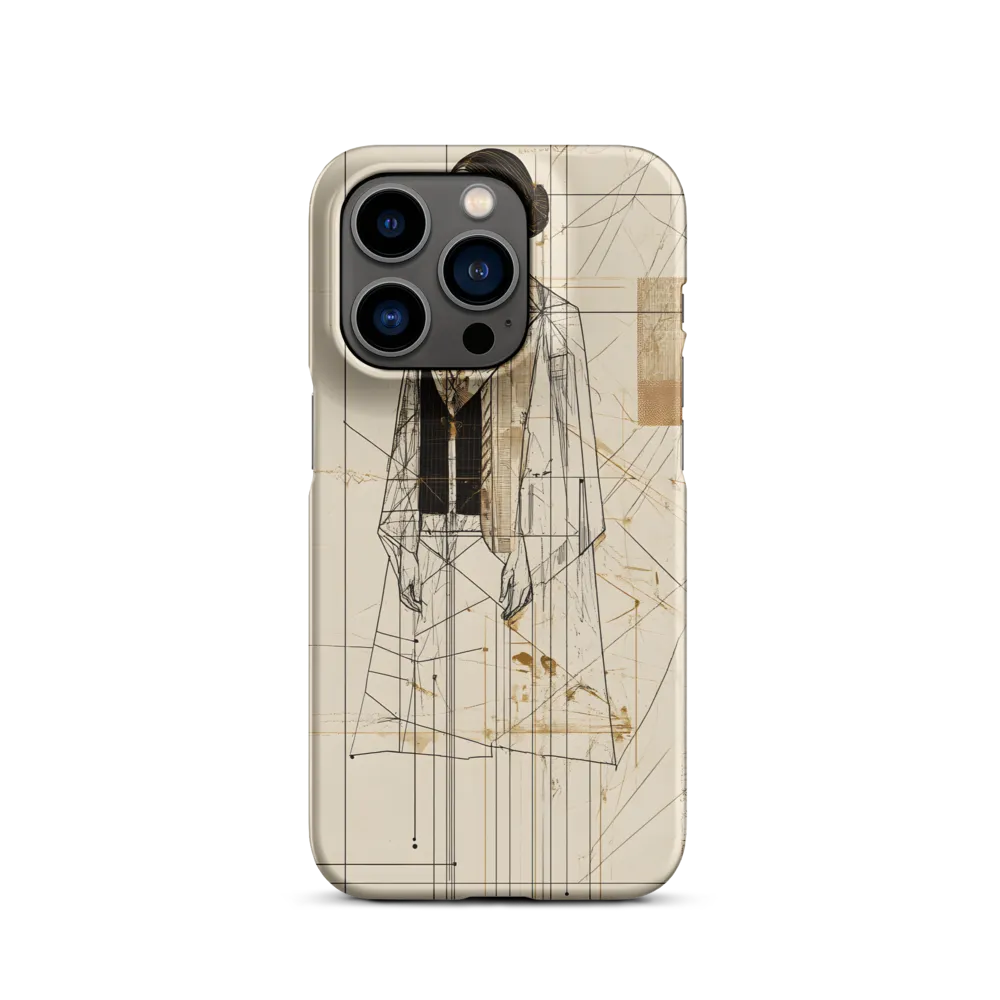 Elegance in Lines | Phone Case |  14 Pro | Snap Case | Matte