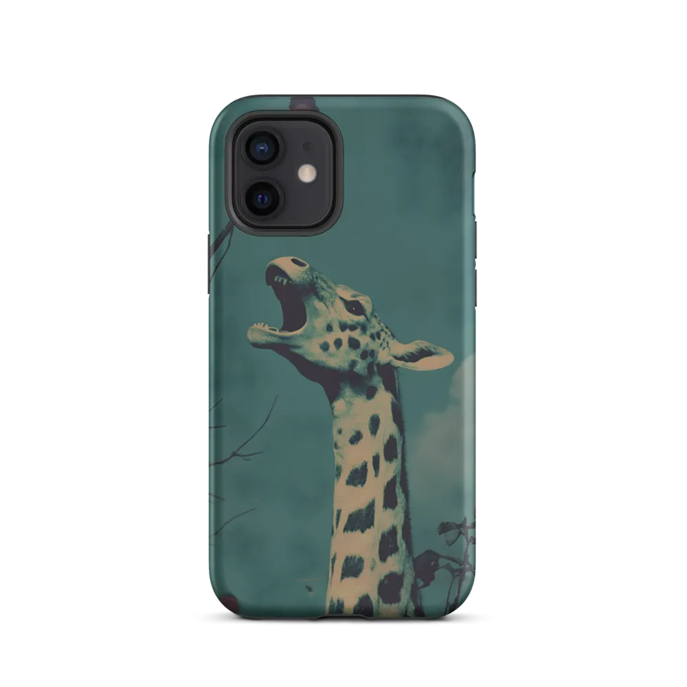 Whispers of the Tall: A Surreal Giraffe Encounter