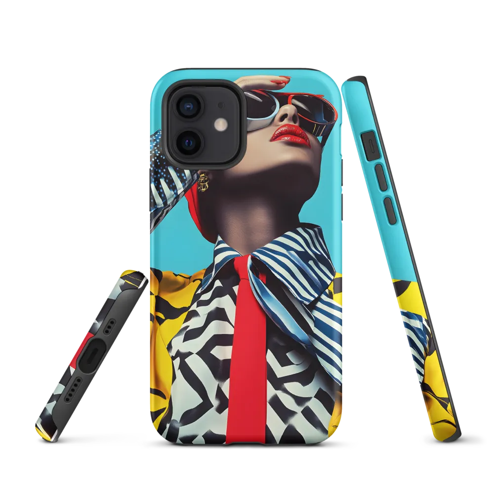 Chic Confidence in Bold Patterns