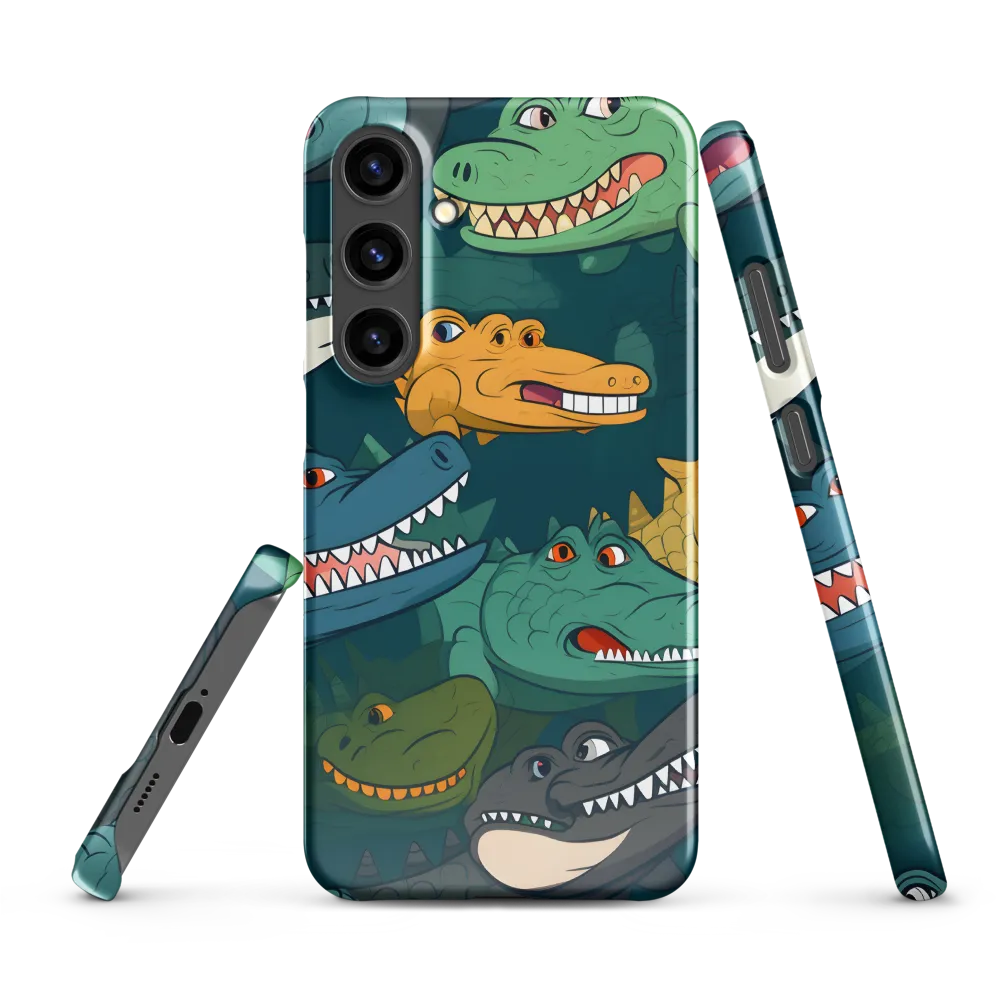 Cheerful Crocodilian Parade