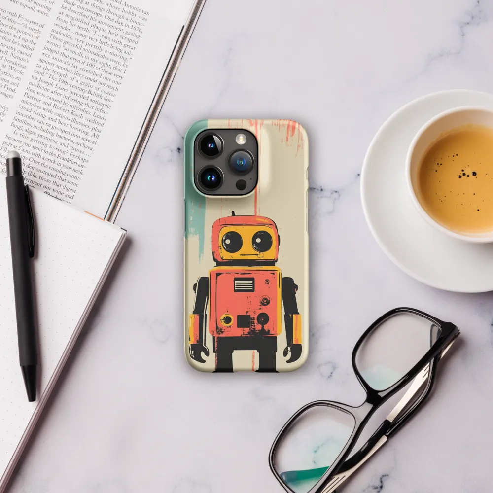 Retro Robot Charm