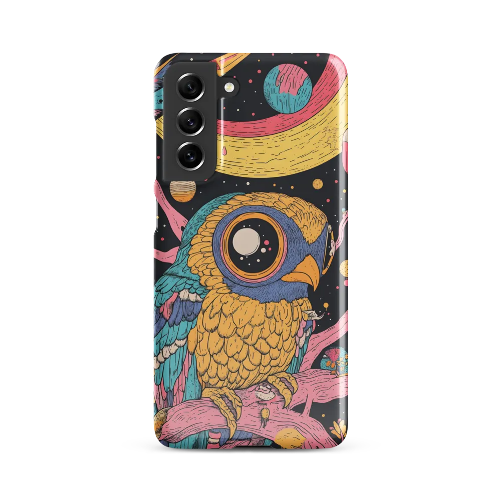 Whimsical Cosmic Owl