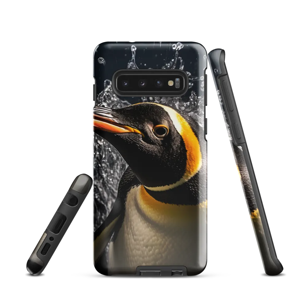 Emerging Majesty: The Penguin in Motion