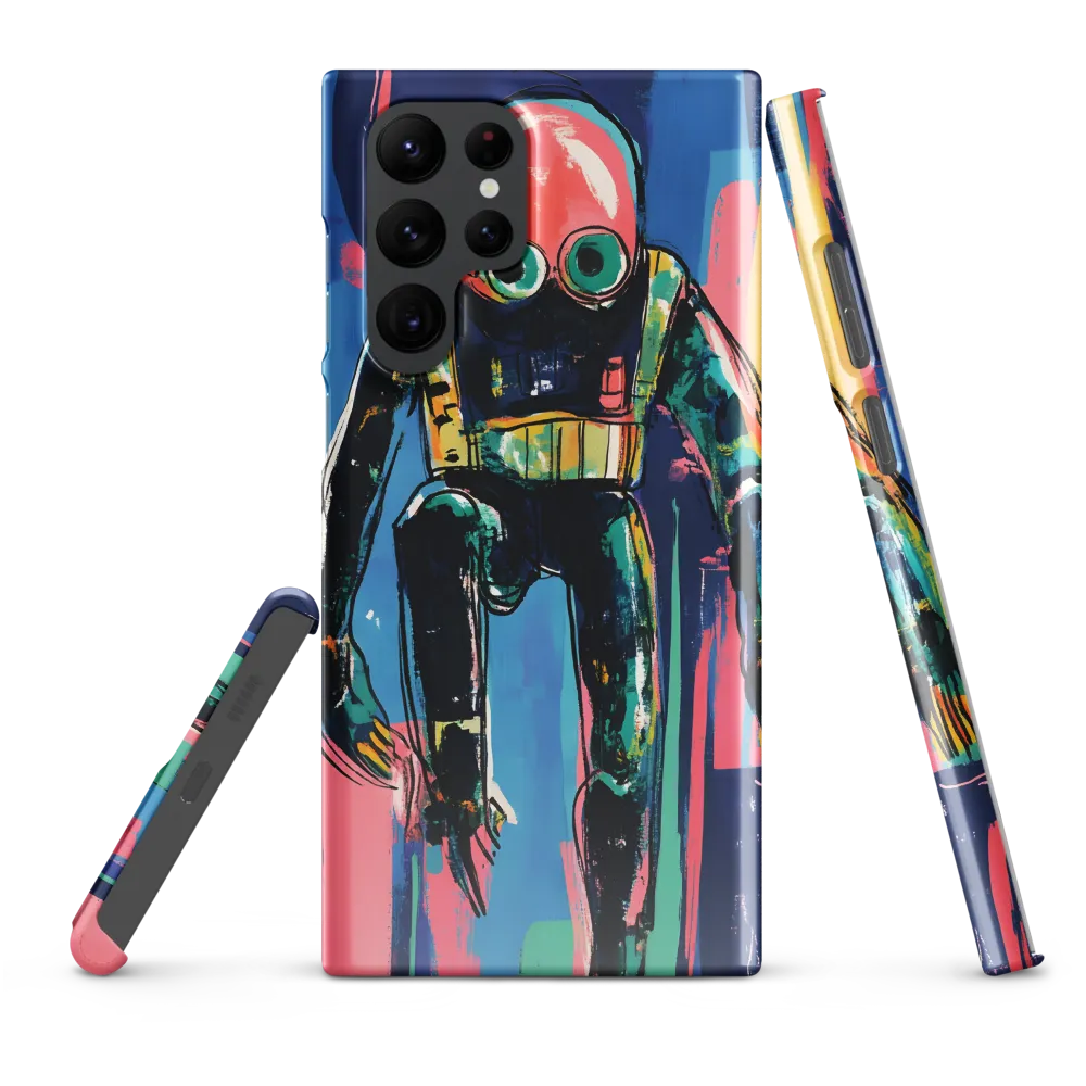 Diver in Vibrant Motion