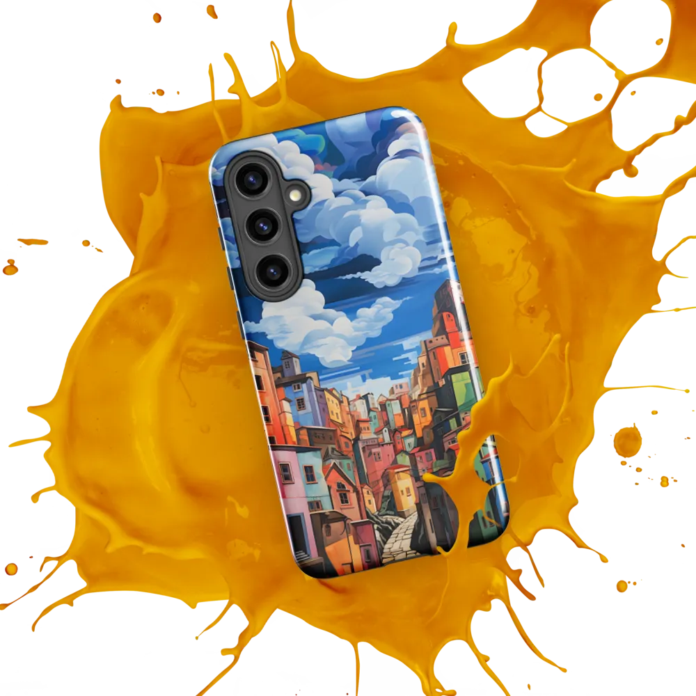 Whimsical Heights: A Vibrant Cityscape