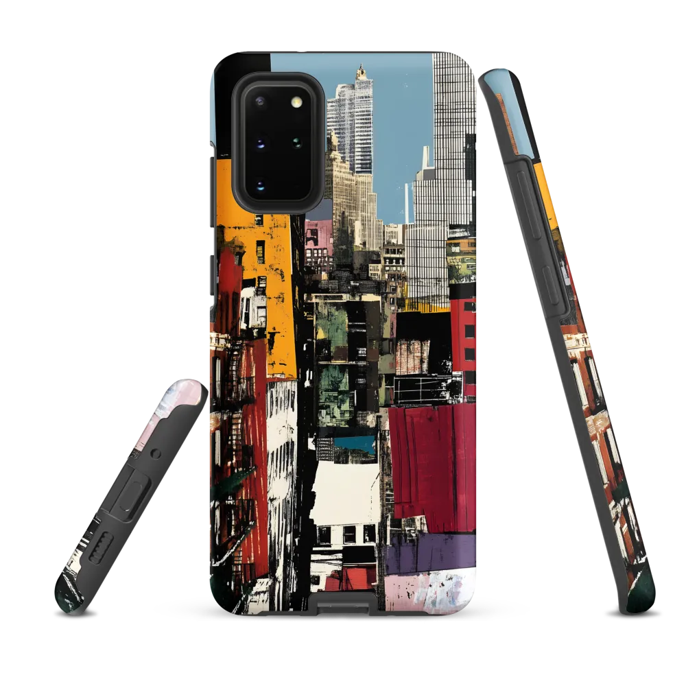 Urban Collage: A Vivid Cityscape