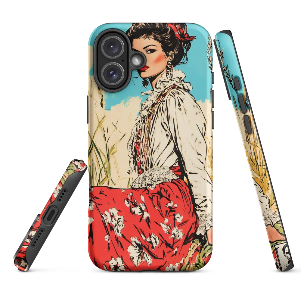 Graceful Elegance in a Natural Setting | Phone Case |  16 Plus | Tough Case | Matte