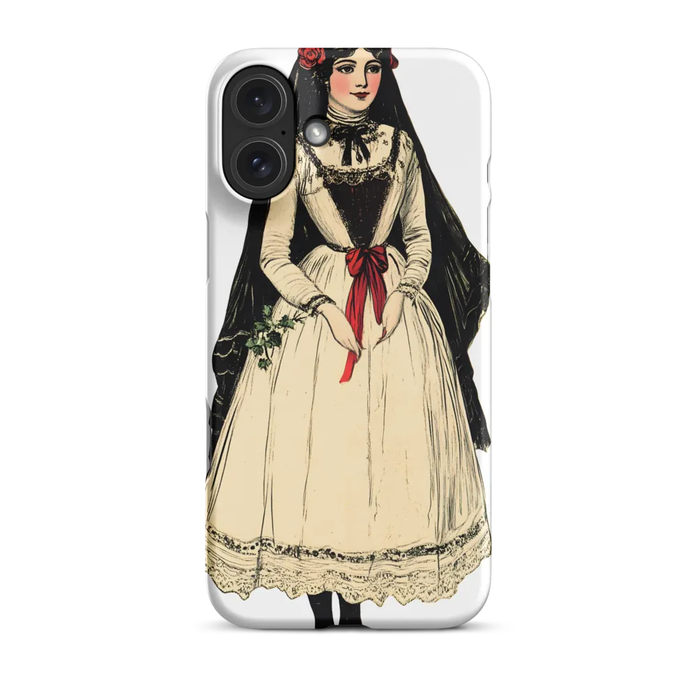 Elegance in Tradition: A Folk Portrait