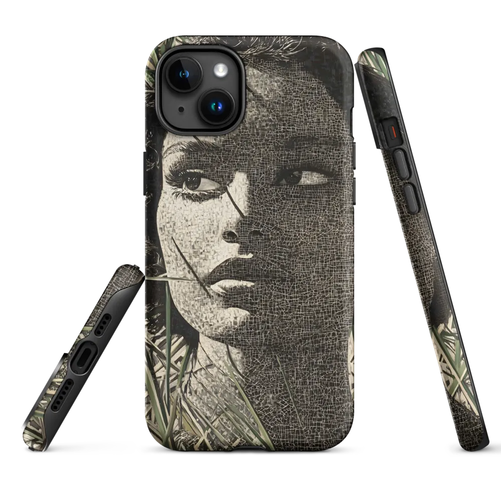 Whispers of Nature: A Portrait | Phone Case |  15 Plus | Tough Case | Matte