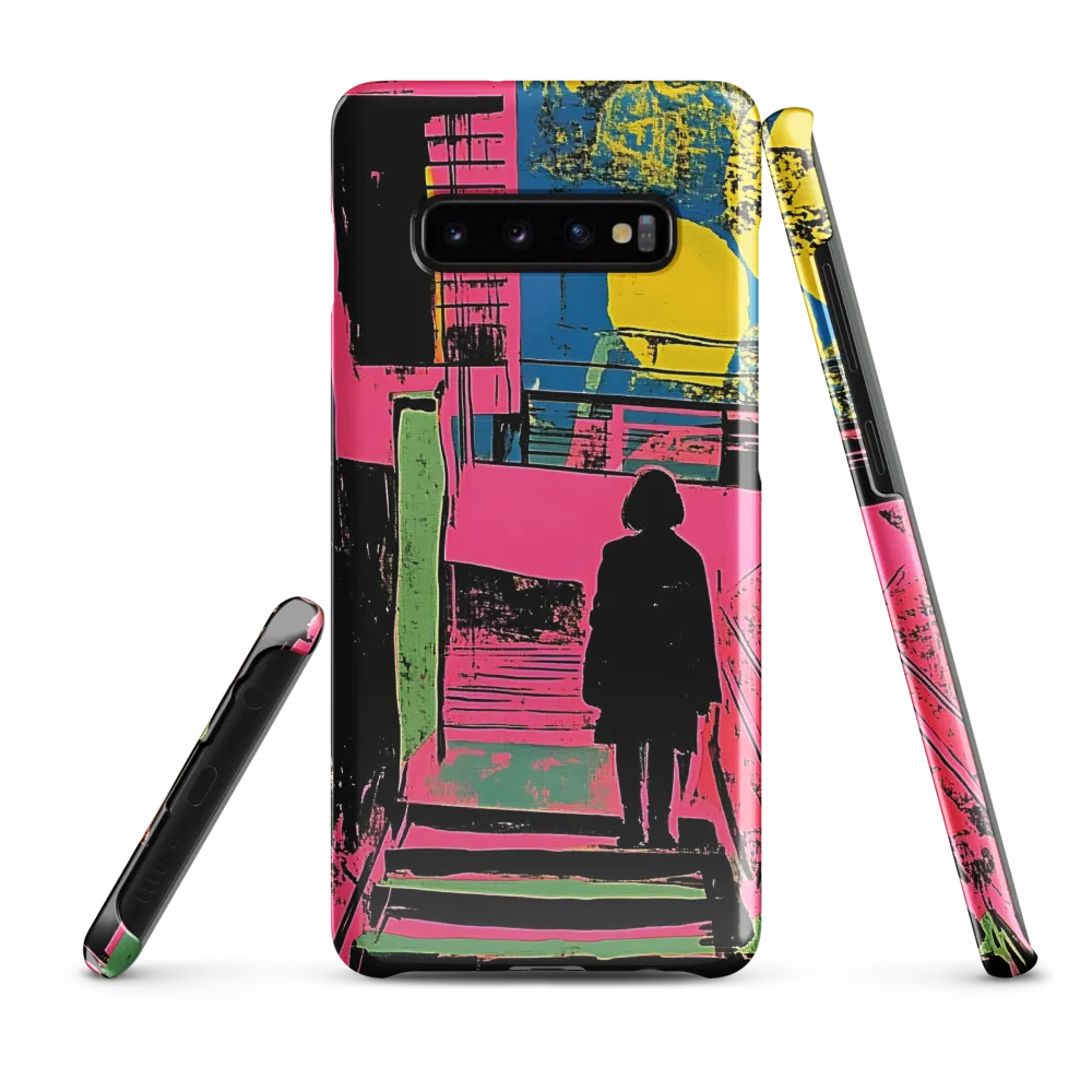 Ascend Through Color: A Pop Art Journey | Phone Case |  S10 Plus | Snap Case | Glossy