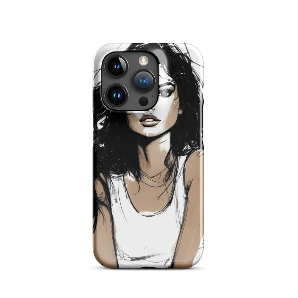 Whispers of Elegance | Phone Case |  15 Pro | Snap Case | Glossy