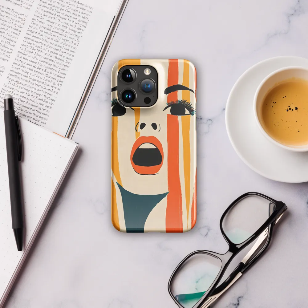 Vivid Expression | Phone Case |  15 Pro Max | Snap Case | Glossy