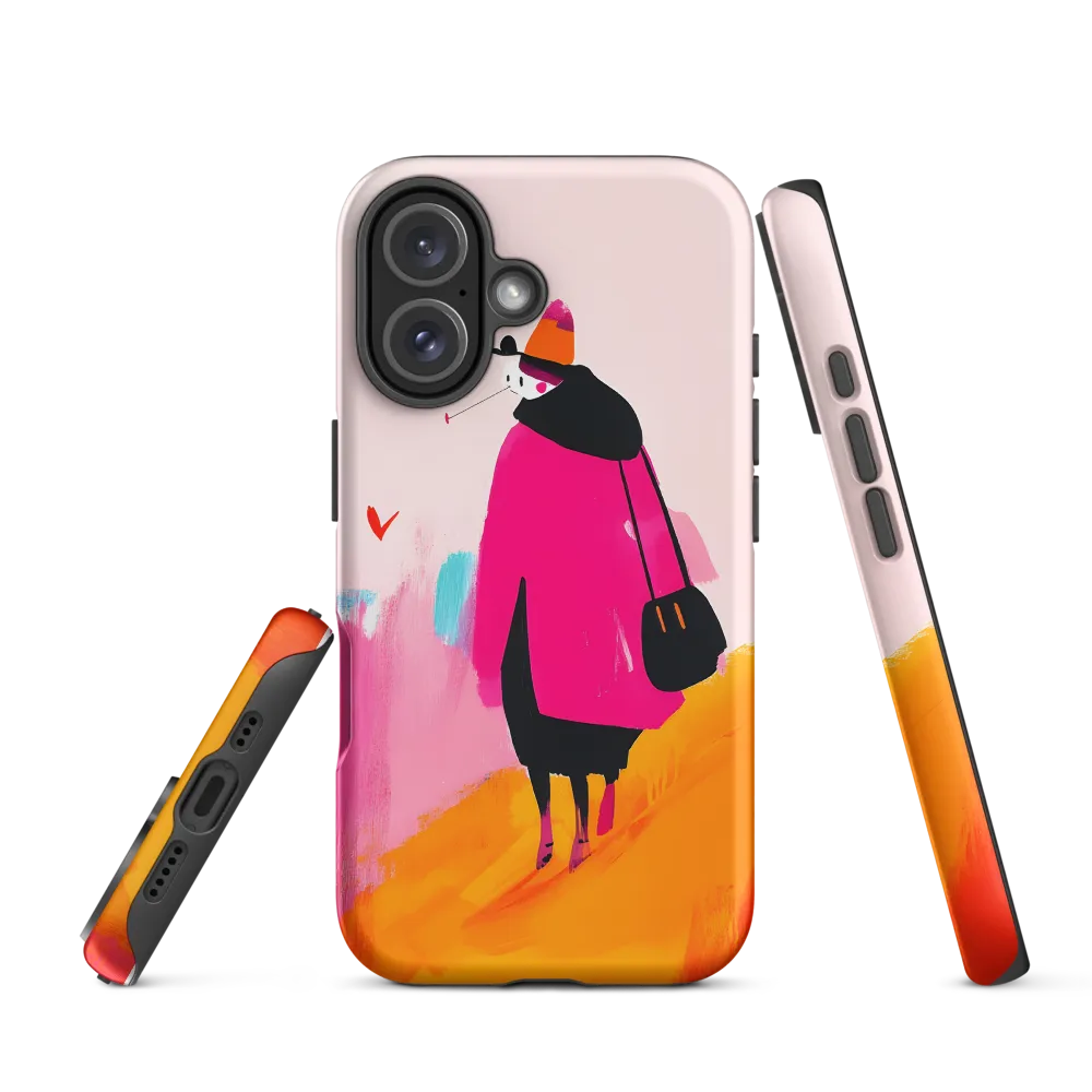 Wanderer in Pink | Phone Case