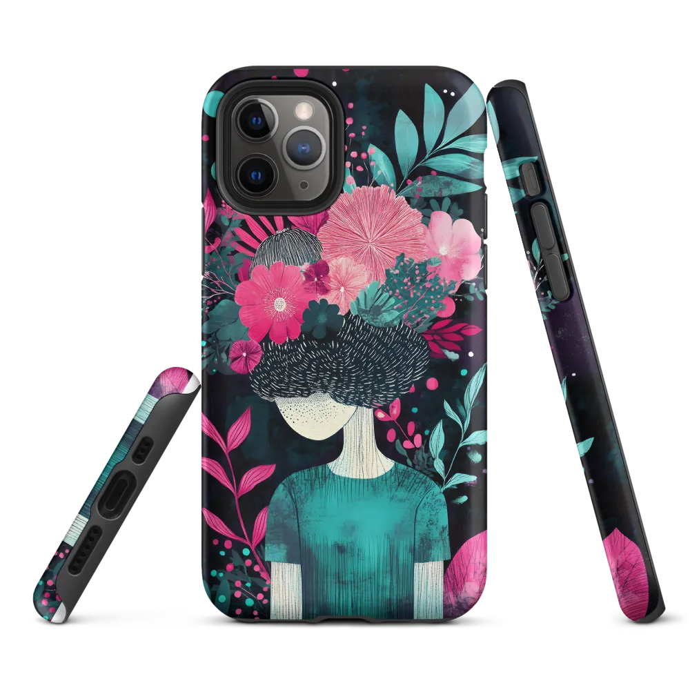 Floral Harmony: A Portrait of Serenity