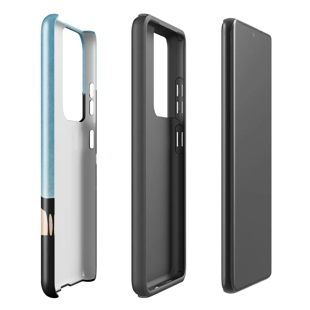 Curiosity in the Silhouette | Phone Case |  S21 Ultra | Tough Case | Glossy