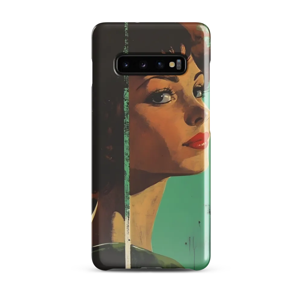 Mysterious Allure | Phone Case |  S10 Plus | Snap Case | Glossy